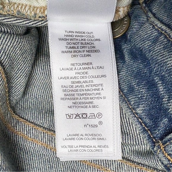 Lauren Ralph Lauren Black Label Mid Rise Straight Leg Jeans Size 4 (4x32) NWOT - Picture 13 of 14